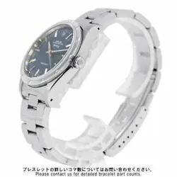 ROLEX Air-King 34mm Stainless Steel Blue Dial 14010