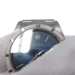 ROLEX Air-King 34mm Stainless Steel Blue Dial 14010