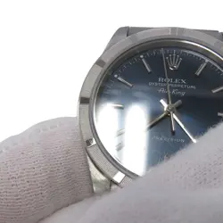 ROLEX Air-King 34mm Stainless Steel Blue Dial 14010