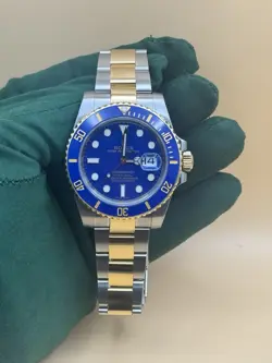 ROLEX SUBMARINER 116613LB BLUESY FLAT BLUE
