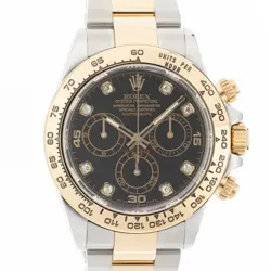 ROLEX DAYTONA 116503G BLACK WARRANTY 2018 BOX/PAPER