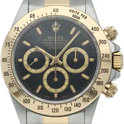 ROLEX COSMOGRAPH DAYTONA EL PRIMERO TRITIUM REVERSE 6 DIAL 16523(W) K18YG/ST...
