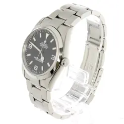 ROLEX 14270 EXPLORER I P SERIAL NUMBER MEN'S WATCH BLACK AUTOMATIC SELF-WINDING