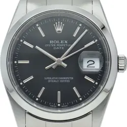 ROLEX OYSTER PERPETUAL DATE MEN'S WATCH 15200(P) STAINLESS STEEL MENSWATCH B...
