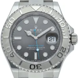 ROLEX YACHT-MASTER 40 WATCH DARK RHODIUM 126622 PT/STAINLESS STEEL MENSWATCH...