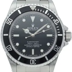 ROLEX SUBMARINER CHRONOMETER 14060M(G) STAINLESS STEEL MENSWATCH BLACK USED