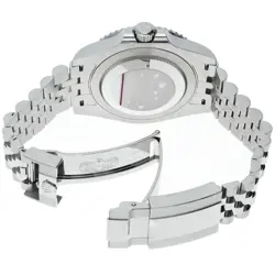 ROLEX GMT-MASTER II WATCH JUBILEE 126710BLNR STAINLESS STEEL MENSWATCH BLACK...