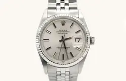 ROLEX DATEJUST 36MM SILVER STEEL JUBILEE 1601 A GRADE SKU