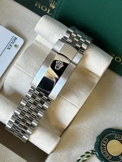 2025 NEW Rolex DateJust 41mm White Dial Jubilee White Gold Fluted 126334 B&P