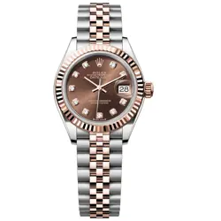 ROLEX DATEJUST 28MM 279171-0011 CHOCOLATE DIAMOND DIAL