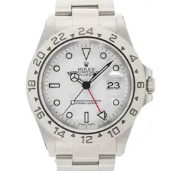 ROLEX EXPLORER II 16570 WHITE WARRANTY 2003 SN/#Y BOX/PAPER