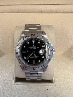 ROLEX EXPLORER II BLACK DIAL BOX AND PAPERS