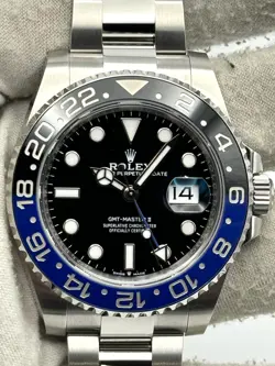 Rolex GMT Master II Batman Oyster Bracelet 126710BLNR Box & Papers 2025