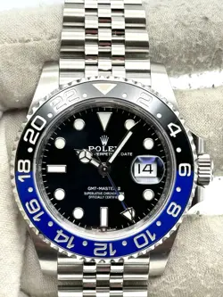 Rolex GMT Master II Batman Jubilee Bracelet 126710BLNR Box & Papers 2019