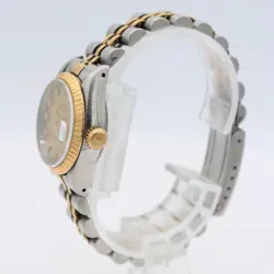 Vintage 1987 Rolex 69173 Datejust Diamond Two Tone Ladies Automatic Wristwatch