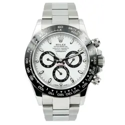 ROLEX DAYTONA 116500LN PANDA DIAL BLACK CERAMIC BEZEL 40MM B&P 2023