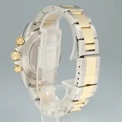 1998 MINT Rolex Daytona 16523 Zenith Two Tone Yellow Gold Slate Grey SEL Watch