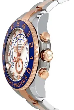 Rolex Yacht-Master II White Dial Two-Tone Rose Gold & Steel Automatic Mens Watch