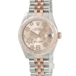ROLEX DATEJUST 31 178341 RANDOM NUMBER K18PG X SS COMBI GENUINE USED HOUB-0
