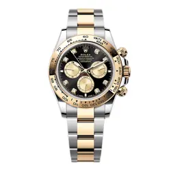 ROLEX DAYTONA 126503 DIAMOND BLACK DIAL MENS WATCH BOX PAPERS