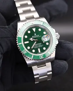 MINT ROLEX SUBMARINER DATE HULK 116610LV FULL SET 2016