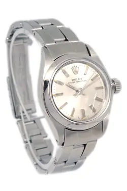 ROLEX OYSTER PERPETUAL 24MM REF.6618 SELF-WINDING WATCH SS 29929
