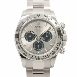 ROLEX DAYTONA 116509 SERIAL RANDOM 750 WG CHRONOGRAPH SILVER DIAL 90235958