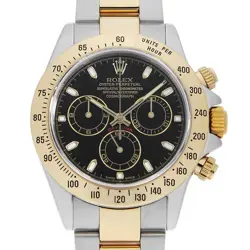 ROLEX COSMOGRAPH DAYTONA 116523 BLACK K NUMBER SECOND HAND MENS