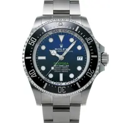 USED ROLEX DEEP SEA 136660 BLUE CASE SIZE 44×44MM MEN'S WATCH #422218