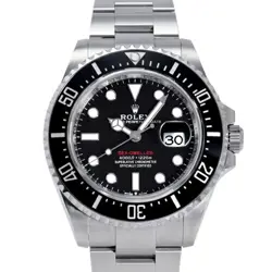 USED ROLEX SEA-DWELLER 126600 BLACK MEN'S WATCH #422118