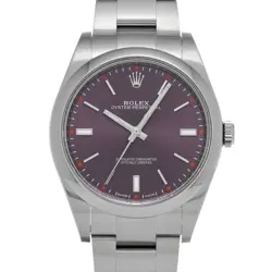 USED ROLEX OYSTER PERPETUAL 39 114300 GRAY MEN'S WATCH #41618