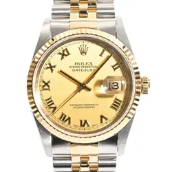 USED ROLEX DATEJUST 16233 YELLOW CASE SIZE 36MM MEN'S WATCH #41118818