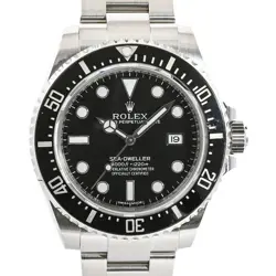 USED ROLEX SEA-DWELLER 116600 BLACK CASE SIZE 40MM MEN'S WATCH #411118