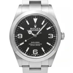 USED ROLEX EXPLORER 1 214270 BLACK CASE SIZE 39MM×39MM MEN'S WATCH #414118