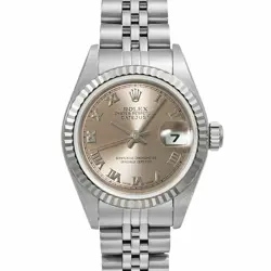 USED ROLEX DATEJUST 79174 PINK CASE SIZE 26MM×26MM LADIES WATCH #4312518