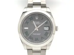 USED ROLEX DATEJUST 41 126300 GRAY CASE SIZE 41.0 MM MEN'S WATCH #412218