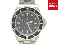 USED ROLEX SUBMARINER 14060 BLACK CASE SIZE 40.0MM MEN'S WATCH #425518