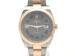 USED ROLEX DATEJUST 41 126331 GRAY CASE SIZE 41.0 MM MEN'S WATCH #411018