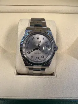 ROLEX DATEJUST II 41MM MINT BOX AND PAPERS