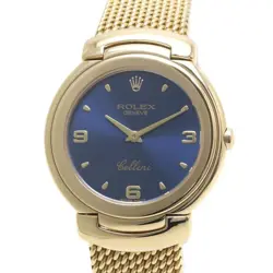 ROLEX CELLINI 6622/8 K18 YELLOW GOLD [POLISHED] MEN'S WATCH /39886