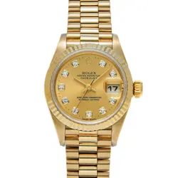 ROLEX DATEJUST 69178G T NUMBER (MANUFACTURED AROUND 1996) LADIES WATCH G0418
