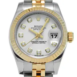 ROLEX DATEJUST 179173G RANDOM SERIAL LADIES WATCH FROM JAPAN G0418