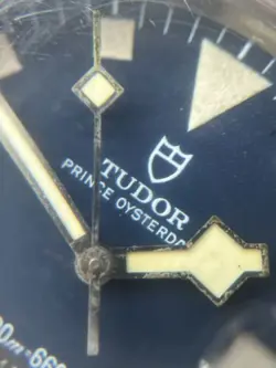 Vintage Tudor Submariner Snowflake Blue 9411 94110 Ghost Bezel Rolex Case Rare
