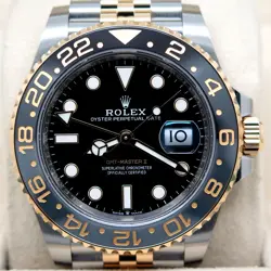 ROLEX 126713GRNR GMT MASTER II 18K/SS ON JUBILEE