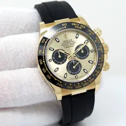 ROLEX 116518LN COSMOGRAPH DAYTONA 18K YELLOW GOLD WITH CHAMPAGNE DIAL