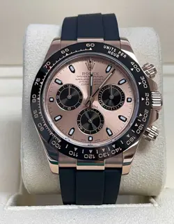 ROLEX DAYTONA OYSTERFLEX ROSE GOLD EVEROSE 116515LN PINK LNIB