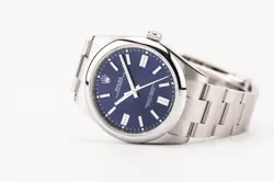 ROLEX OYSTER PERPETUAL 41 BLUE DIAL 124300