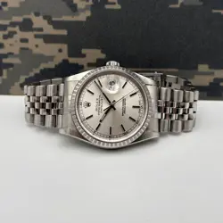 2004 ROLEX DATEJUST 36 - 16220 - SILVER DIAL
