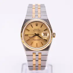 ROLEX 17013 DATEJUST OYSTERQUARTZ TWO TONE QUARTZ WATCH LAND DWELLER
