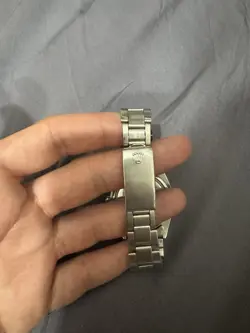 ROLEX 6694 OYSTERDATE PRECISION 34MM SILVER DIAL - MANUAL WIND - OYSTER BRACELET